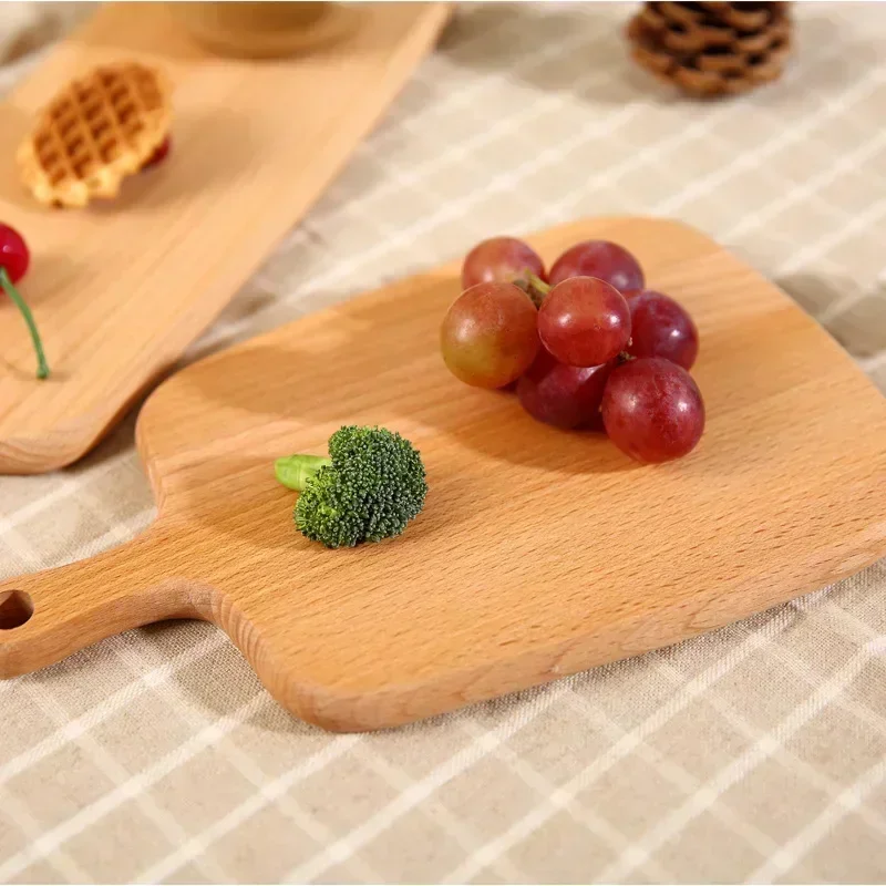 Planche à découper en bois de noyer noir, planche à découper pour Pizza et Sushi de Style occidental, plateau à Steak de fromage, plateau à pain en bois pour fruits