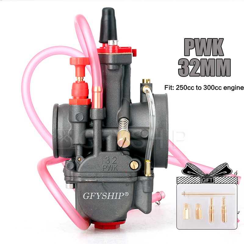 Carburateur universel pour Mikuni Dellorto Koso, à réaction puissante, 24/26/28/30/32/34MM, 250/350cc PWK