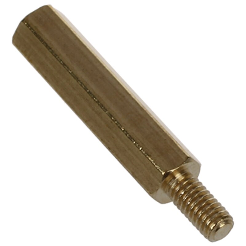 50 stk  m3 han x  m3 hunskrue printkort stand-off afstandsstykke sekskant 26mm længde & 50 stk metal sekskant  m3 hunskruer 8mm krop