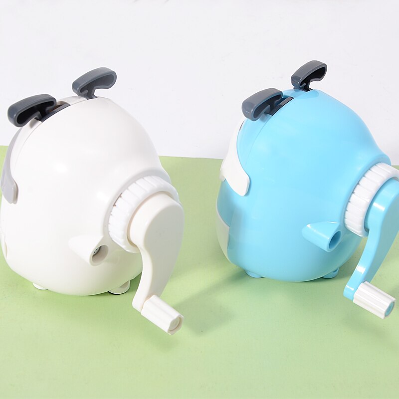 Novelty Cartoon Dog Pencil Sharpener Plastic Mechanical Pencil Sharpener for Kids School Stationery Supplies