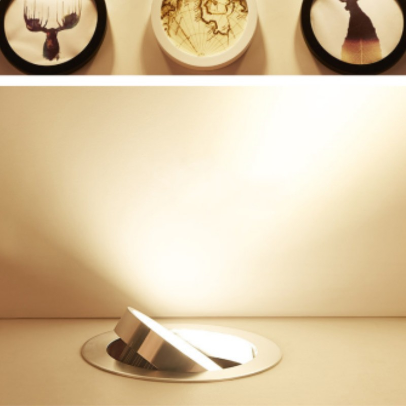 1- 10pcs/lot LED Downlight AC 220V Spot Light 5W 9W 12W 15W 18W Recessed In LED Ceiling Downlight Cold Warm White Lamp