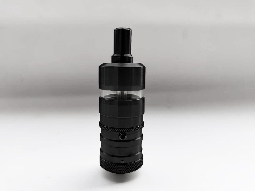 Newest Flash e Vapor V4.5 RTA 6ML Capability Rebuildable Tank Atomizer 316 stainless steel Diameter 23MM Vape Vaporizer mtl rta: black