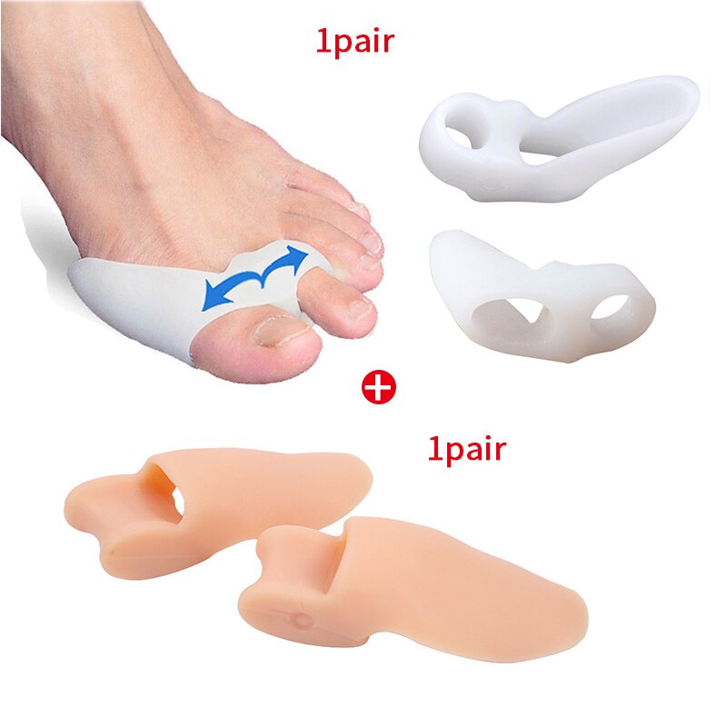 Große Knochen Zehe Ballen Schiene Korrektor Fuß Schmerzen Linderung Orthopädische Hallux Valgus Füße Pflege Schutz Fuß Pflege Werkzeuge: Typ G-2Paar