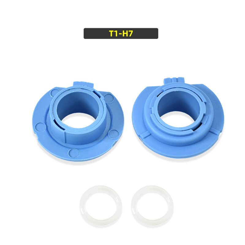 2PCS LED Car Headlight Bulb Base Adapter Socket Holder H1 H3 H4 H7 H11 9005 HB3 9006 9004 9007 H13 880 881 For T1 Auto Headlamps: H7 Socket Kit