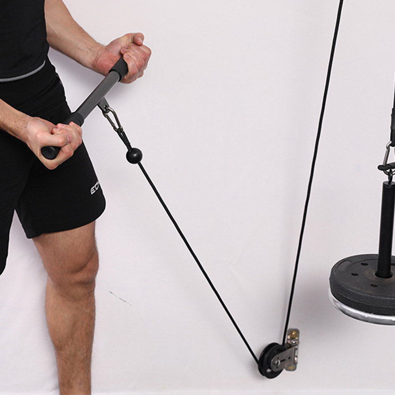 Fitnessstudio Draht Seil Fitness Kabel Rolle Maschine System schwer Pflicht Stahl Seil Für Heimat Fitnessstudio LAT Pulldown Aufzug zuletzt trainieren Bodybuilding