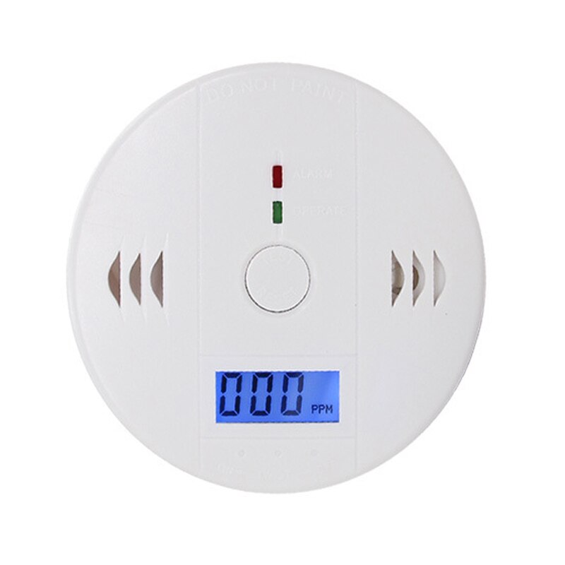 Draadloze Gasdetector Koolmonoxide Sensor Hoge Gevoelige Lcd Co Detector Voor Home Security