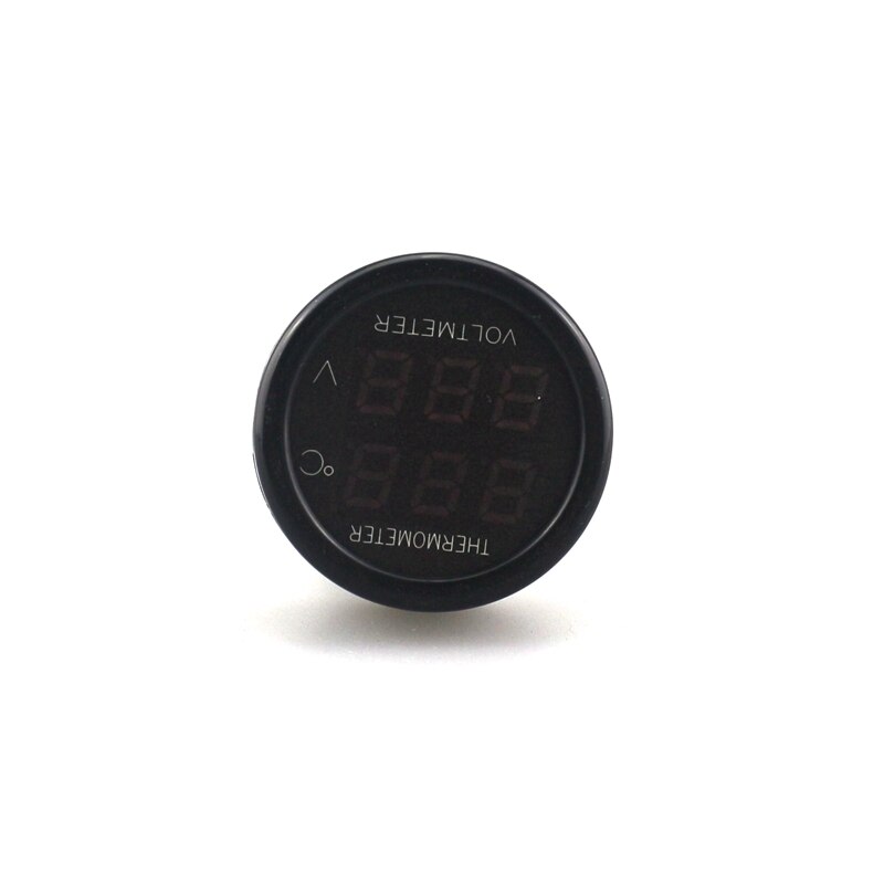 Moniteur Batterie 4 En 1 - Voltmètre, Indicateur Charge, Thermomètre Et Alarme Basse Tension - 36V