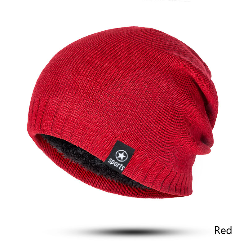 Truenjoy casual miesten talvihatut neulotut pipot hattu miesten paksu lämmin talvipipo naisille pehmeä plus samettinen konepelti gorro