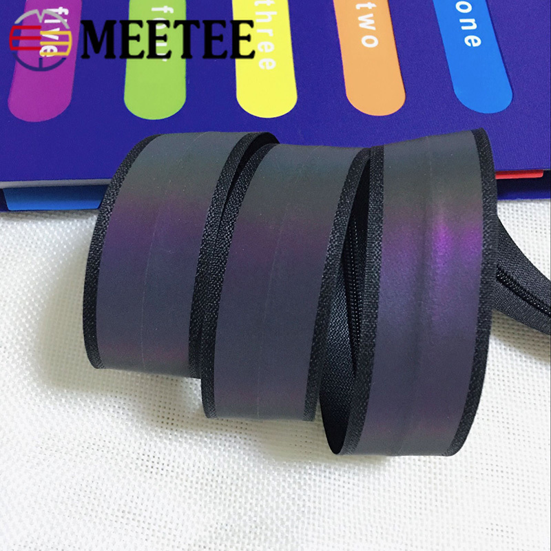 4Meters 3# Waterproof Zippers Invisible Nylon Zipper for Sewing Outdoor Jacket Bags Suitcases Coil Zips DIY Sewing Accessories