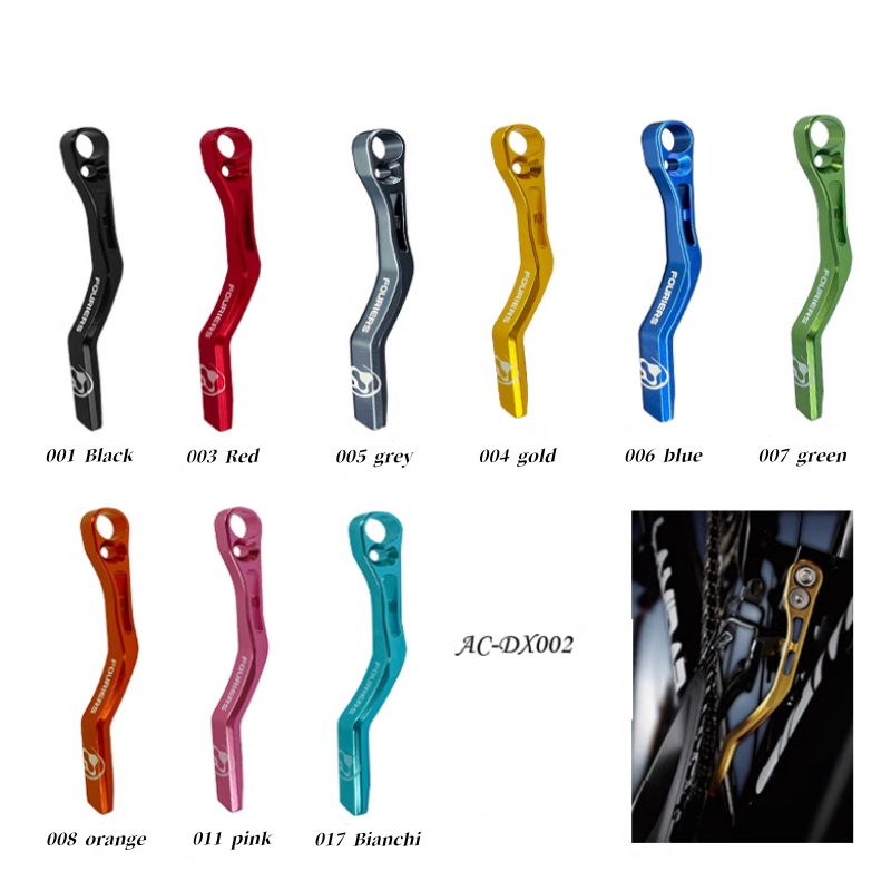 Fouriers kædefanger til racercykel beskytter cykelkædeholderen. sortiment: rund klinge 39t ~ 53t,  oval 34t ~ 50t