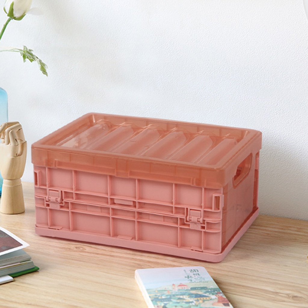 Best Selling Products Plastic Folding Storage Container Basket Crate Box Stack Foldable Organizer Box