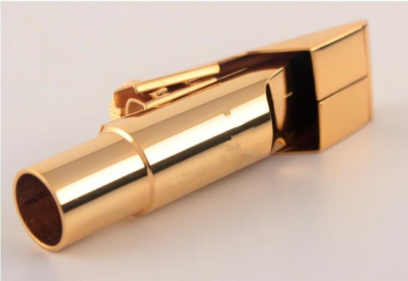 Metal mouthpiece alto saxophone / tenor saxophone / Soprano saxophone 5--9 number Gold-plated Free