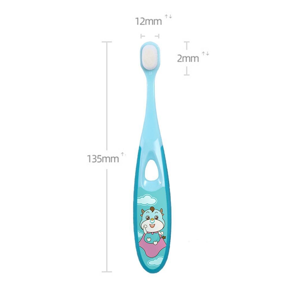2022 3-12 Jaar Tien Duizend Zachte Haren Diepe Reiniging Tongreiniger Kinderen Handleiding Tandenborstel Dental Care borstel