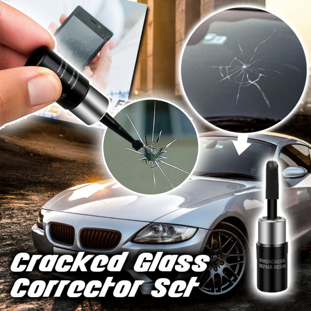 Automotive Glass Nano Repair Fluid Car Window Broken Glass Nano Repair Tool Kit Magic Windshield Repair resin Tool car styling