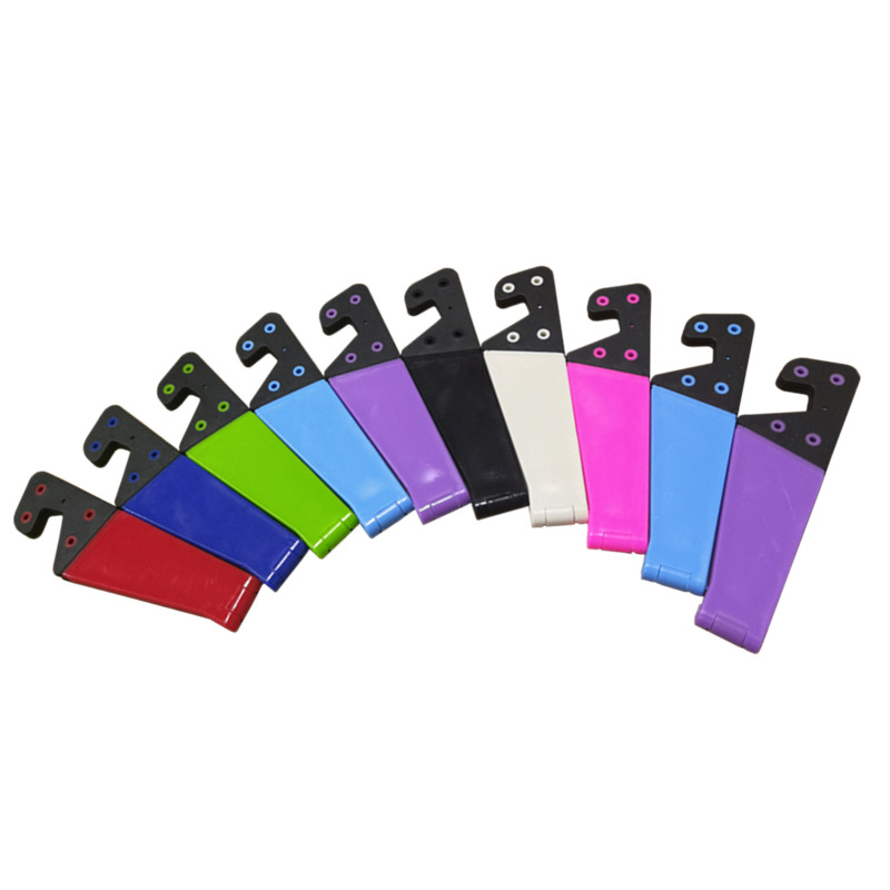 Mobiltelefonstativholder for smarttelefon nettbrett skrivebord universal sammenleggbar mobiltelefonholder stativ v-formet justerbar