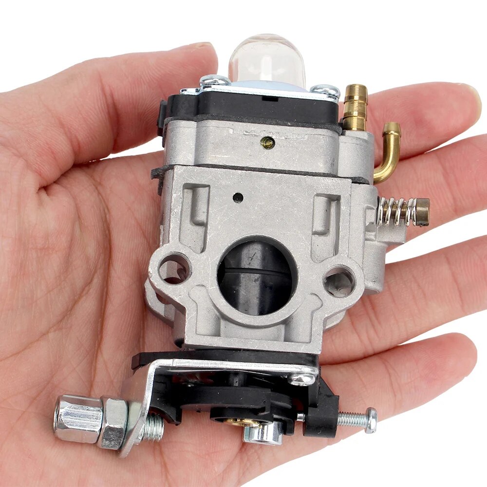 15mm zestaw gaźnika skuter kosa do zarośli Carb gaźnik benzyna podkaszarka do trawy akcesoria do 40-5 43CC 47CC 49CC 50CC 2-suwowy