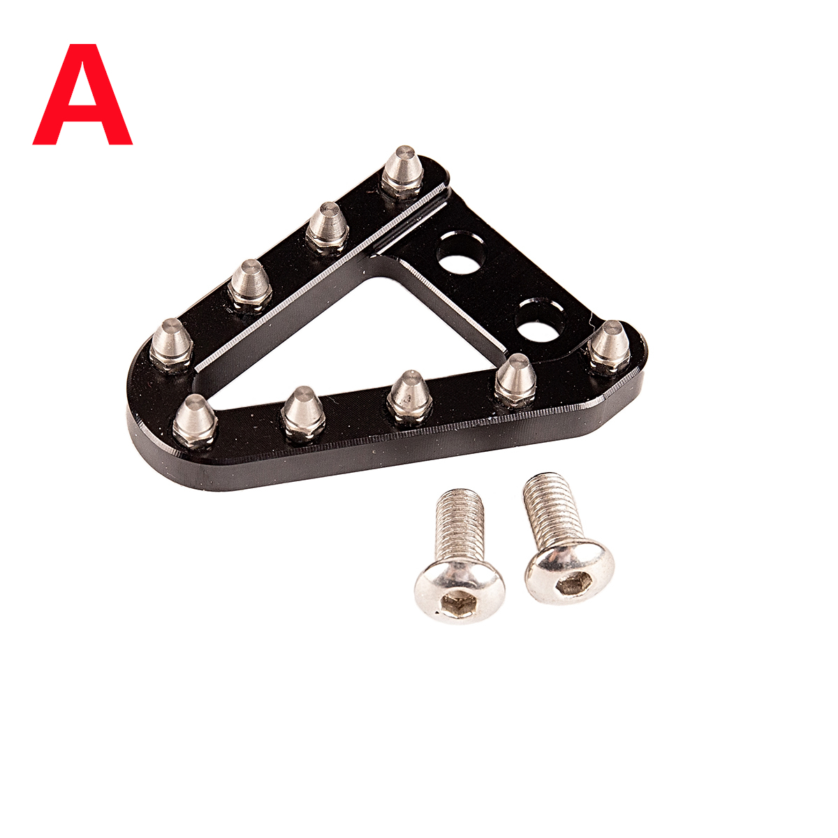 Achterrem Pedaal Stap Tip Plaat Voor Ktm Sx Sxf Exc Excf Xcw Xcfw Xc Xcf Voor Husqvarna 125 150 250 350 450: Style A  black