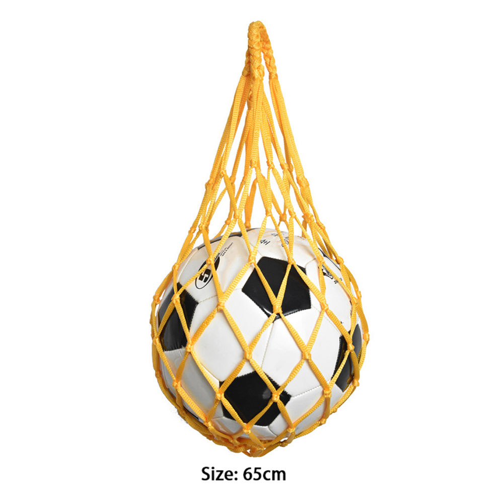 Professionele Basketbal Nylon Netto Tas Multi-Use Sport Bal Draagbare Mesh Opslag Netwerk Tassen Voor Volleybal Voetbal Voetbal: Black