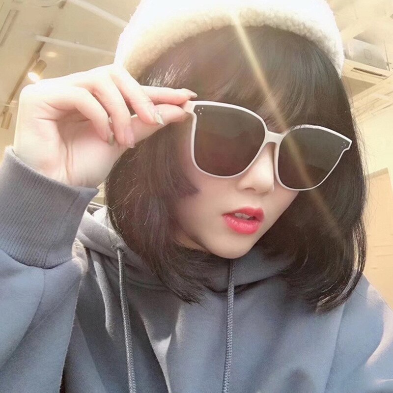 Retro Super Round Circle Glasses Cat Eye Men Women Sunglasses Full Frame Glasses Driver Goggles