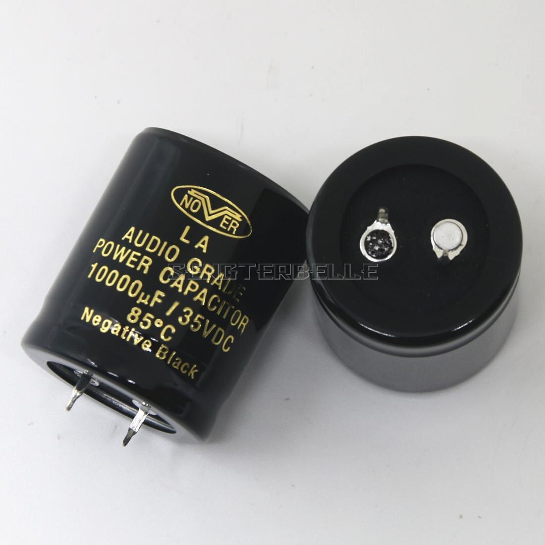 1 Paar Nover 10000Uf 35V La Audio Grade Power Condensator 30*35Mm Hifi Versterker Elektrolytische Condensator