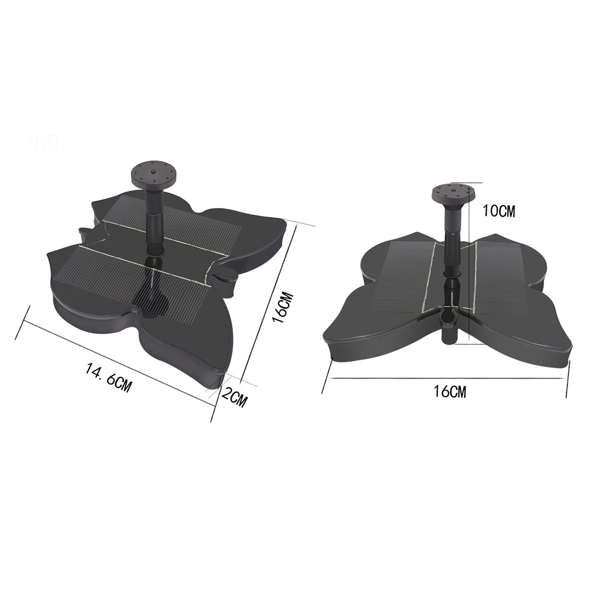 Floating Solar Fountain Solar Panel Powered Fountain Water Pump Garden Water Fountain Pool Pond Decoration Garden Decoration