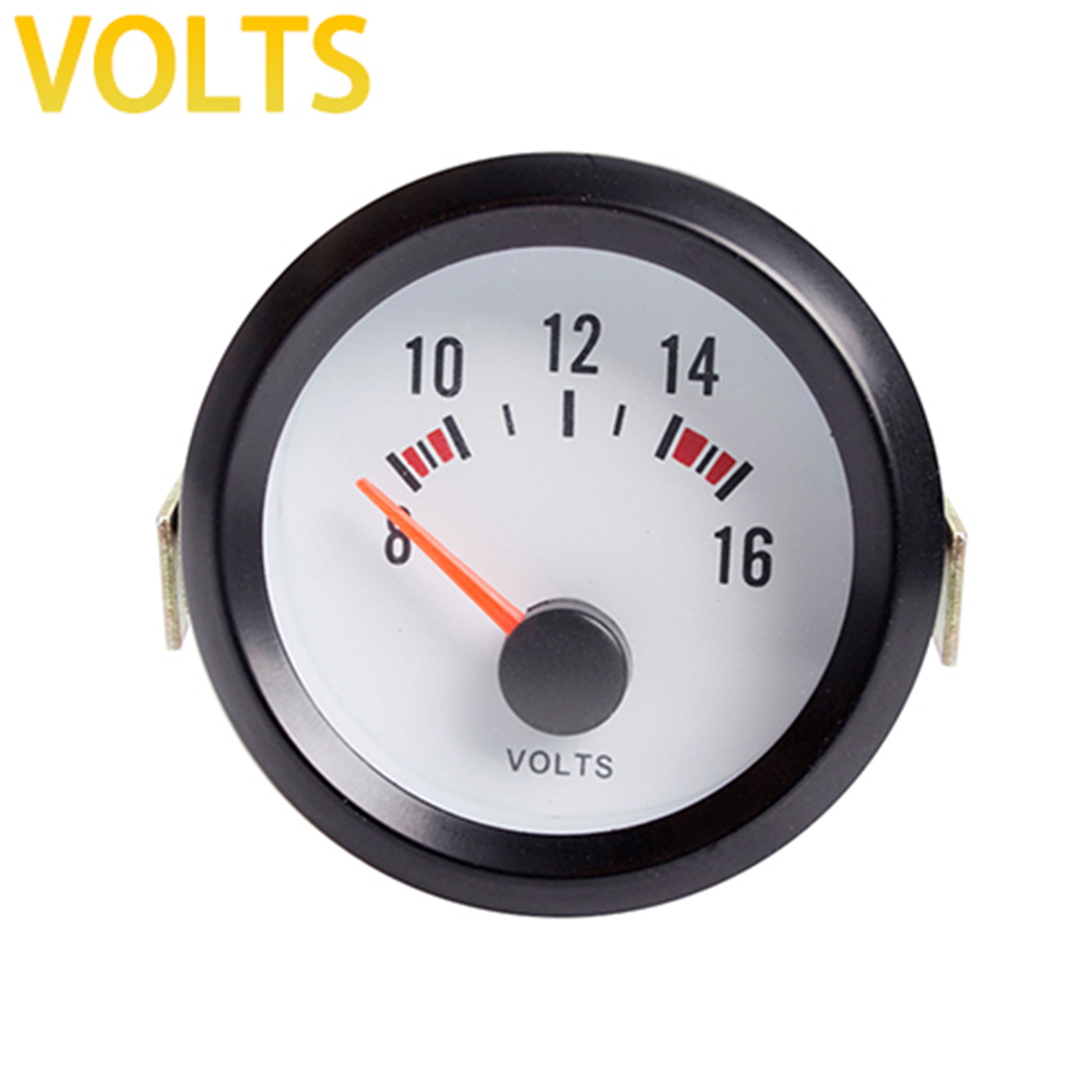 Dragon Gauge-barra Turbo Boost de 2 ", 52mm, barra de 1 ~ 2 Bar -30 PSI, medidor de voltios a presión de aceite para borde negro, luz azul, 12V