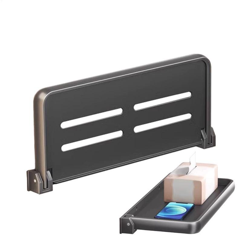 Étagère rabattable pour camping-car, support de rangement mural pliable, présentoir pliable, étagères murales pour gel douche, shampoing, livres pour smartphones