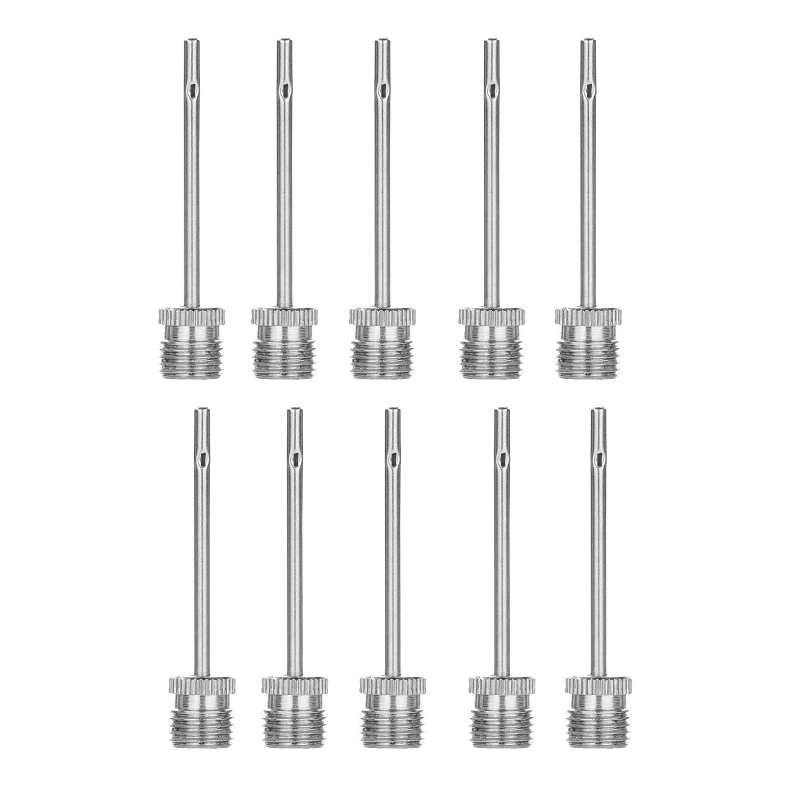 1-12pcs Sports Balls Standard Inflating Kit Ball Air Pump Needles For Basketballs Volleyballs Footballs Stainless Steel Pump Pin