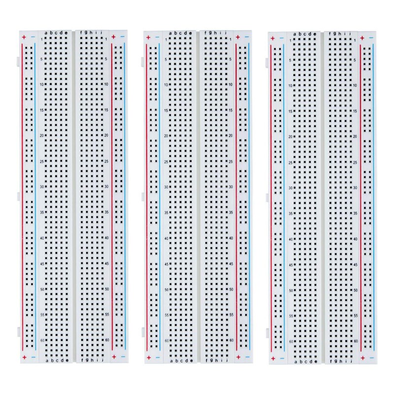 Breadboard 830 Point Solderless PCB Bread Board For DIY KIT Protoboard PCB Board Test Circuit Board For arduino/raspberry pi