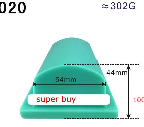 Siliconen rubber pad hoofd voor tampondrukmachine 54x123mm