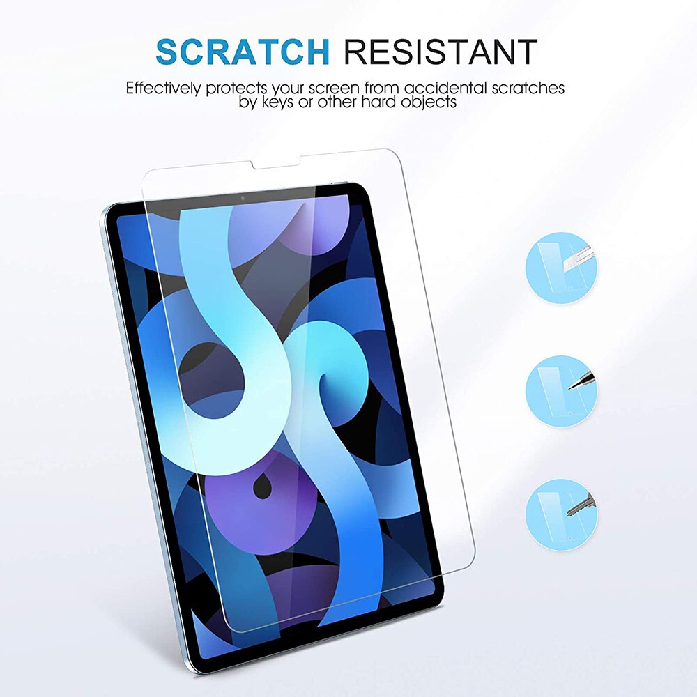 2 sztuk hartowane szkło ochronne na ekran do ipada Air 5 4 3 2 Pro 11 10.9 10.2 9.7 10.5 2022 2021 2020 iPad 9 8 7 6 5 4 Mini