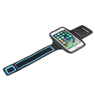 ZWART Waterdichte Gym Sport Running Armband Voor iphone XR X SE 6 6 s 7 7 s 8 plus Arm band Telefoon Tas Geval voor 4.7 5.5 6.3 inch
