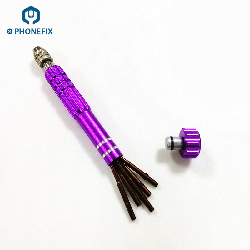 5 in 1 Screwdriver Set for iPhone Repair Screen Repair Kit Opening Tools with 4 Screw Bits for Opening Electronics Tool Kit