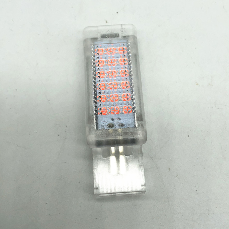 Luz LED roja/azul/blanca para maletero de coche, guantera, luz para maletero para vw Golf 5 MK5 6 MK6 7 Jetta Passat B6 B7 B8 CC Tiguan Polo Seat