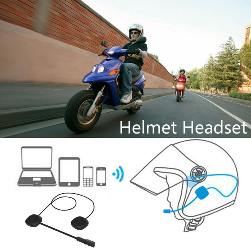 MH04 4th Generation Helmet Bluetooth Headset Motorcycle Stereo Headphones For Mobile Phone And GPS Way Radios Bluetooth 5.0