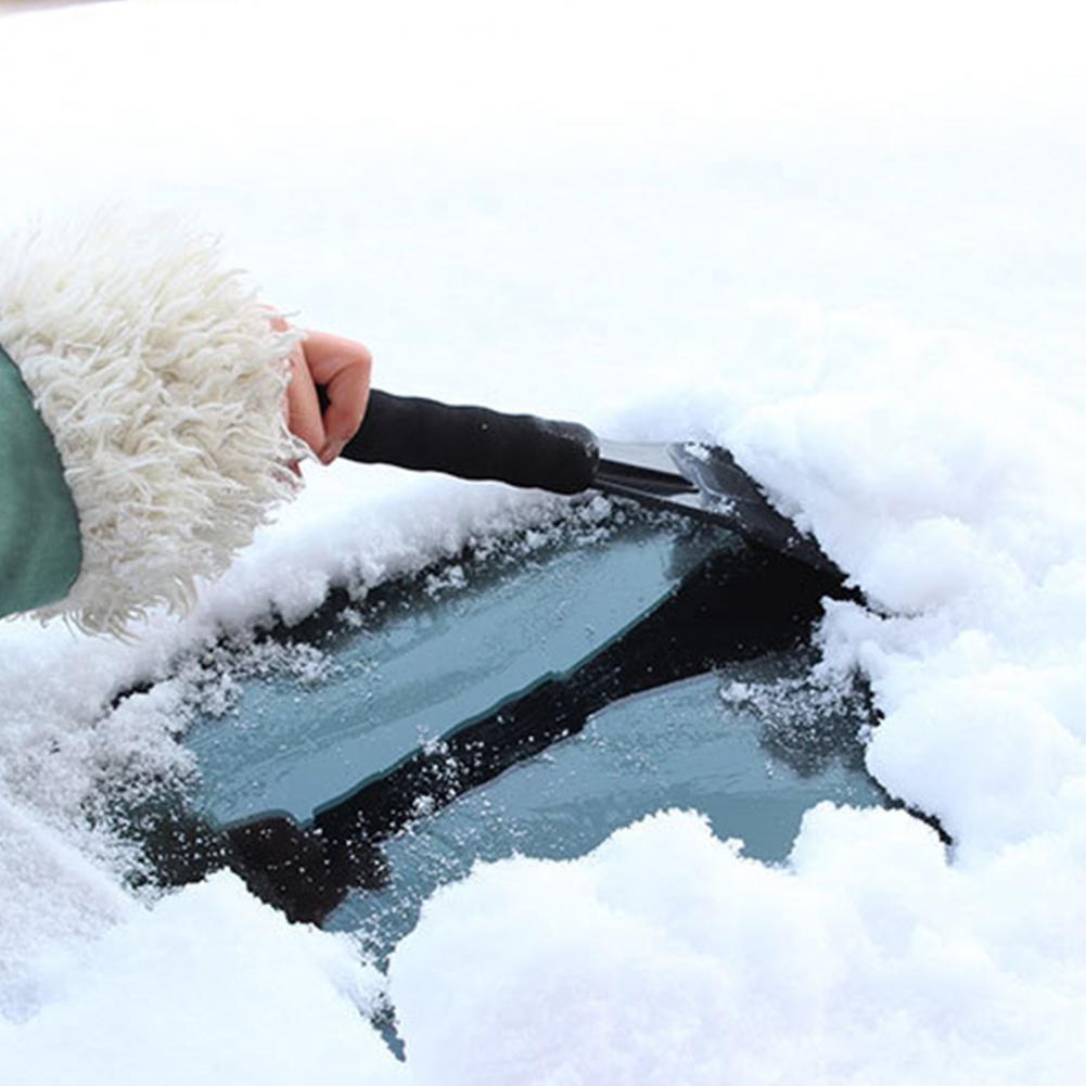 Ice Scraper Black/Red Snow Scraper Automotive Tools Not Easy to Break Practical Practical Car Snow Scraper