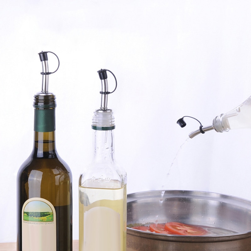 4 stk vinflaske hellepropp matolje eddik med støvhette vin brennevin olivenolje flaske munnlokk kjøkkenutstyr