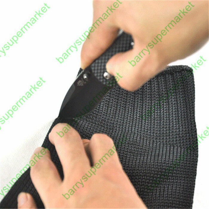 1PAIR(2PCS) 100% Kevlar Working Protective Gloves Cut-resistant Anti Abrasion Safety Gloves Cut Resistant Anti-cut G