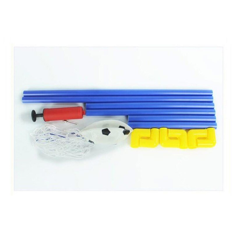 Opvouwbare Mini Voetbal Voetbal Doelpaal Netto Set Met Pomp Vaste Stabiel Kids Sport Indoor Outdoor Games Speelgoed Kind Verjaardag