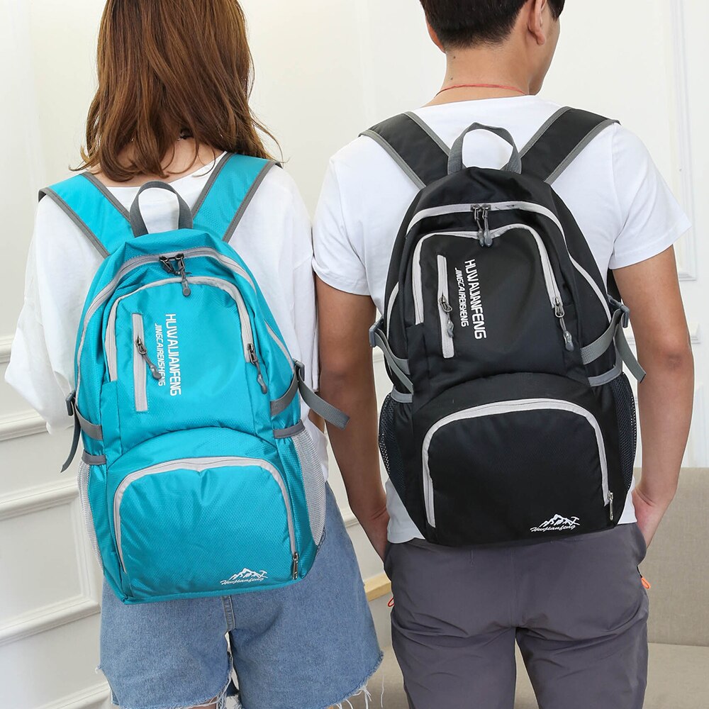 30L Lichtgewicht Opvouwbare Rugzak Waterdichte Outdoor Rugzak Nylon Vrouwen Mannen Fietsen Rugzak Reistas Wandelen Camping Dagrugzak