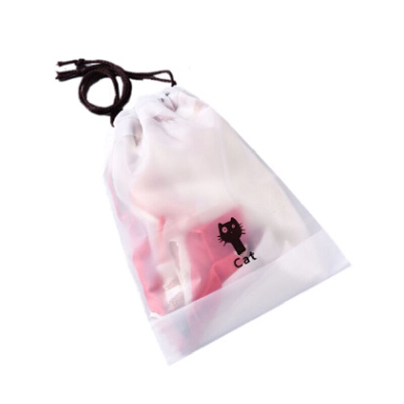 Frauen EVA Reisen Beutel Speicher Tragbare Kordelzug Kleidung Handtasche Wasserdicht machen-hoch Tasche: M