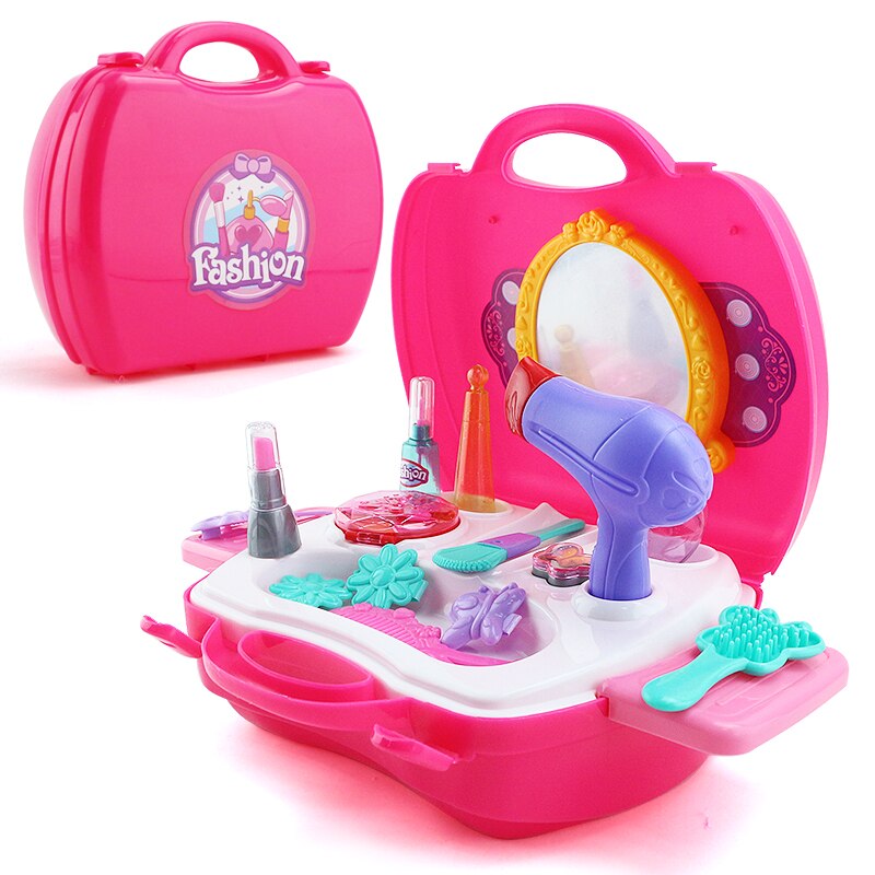 Kinder Doktor Nurse Medizinische Ausrüstung Pretend Play Set Pädagogisches Spielzeug Kinder Rolle Spiele Werkzeuge Zubehör Tragbare Koffer: 1