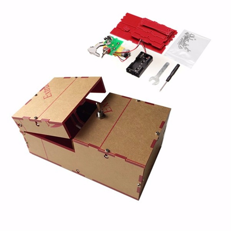Caja inservible, kit de bricolaje, máquina inútil, de cumpleaños, juguete de broma, dame una nueva caja, máquina divertida, decoraciones de juguete para niños