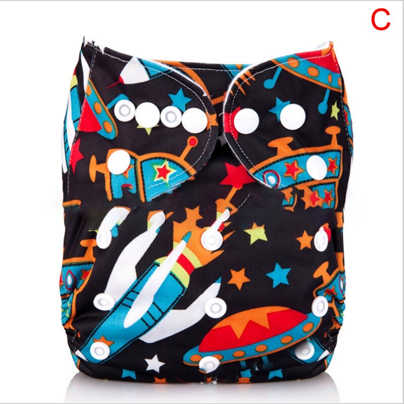 Reusable Baby Diapers Cloth Diaper Inserts 1 Piece 3 Layer Insert 100% Cotton Washable Baby Care Eco-Friendly Diaper: C