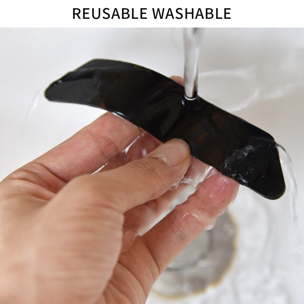 16pcs Practical Living Room Bathroom Bedroom Trapezoid Non Slip Corner Area Rug Gripper Fixed Washable Reusable Prevent Curling