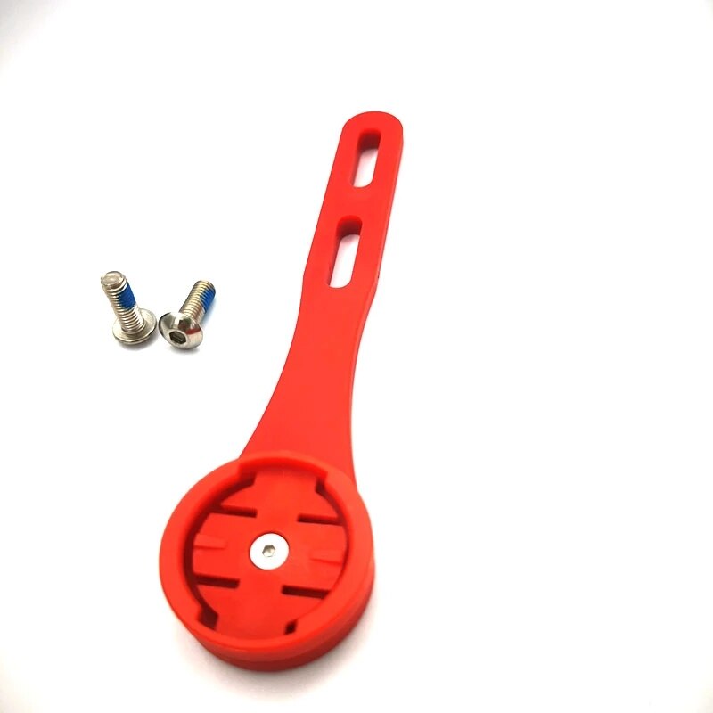 Cycling computer mount ROAD BICYCLE HOLDER for iGPSPORT Garmin Edge series Giant Contact SLR Aero Integrated Handlebar/Stem: Red