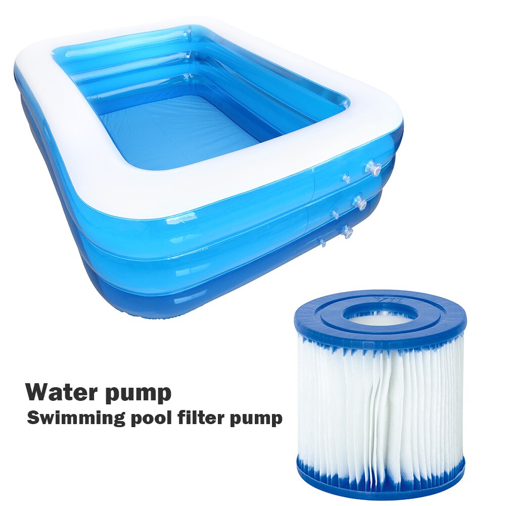 Elektrische Zwembad Filter Pomp Voor Zwembaden Schoonmaak Tool Filter Set Voor Zwembad Circulatie Filter Pomp Waterpomp