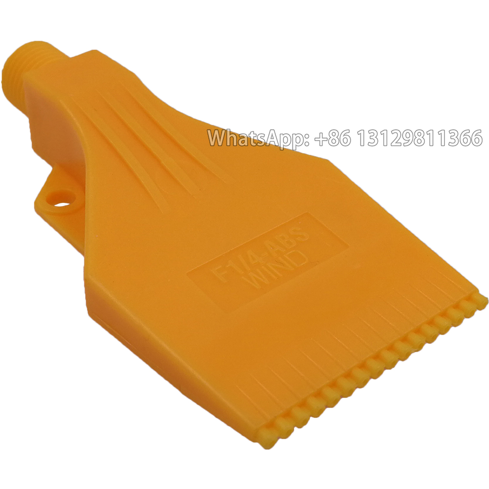 Air jet Air Blowing Fan Shaped Nozzle,Air jet Nozzle,Air jet Compressed Air Nozzle,Compressed Air Knife Nozzle: WHITE