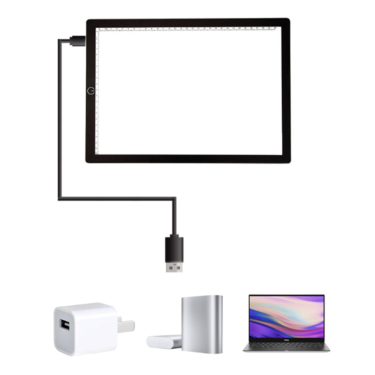 Digital Tablet A5 LED Light Box Tracing Art Board Craft Drawing Copy Pad Table Stencil Display Electronics Writing Tablet 2 type