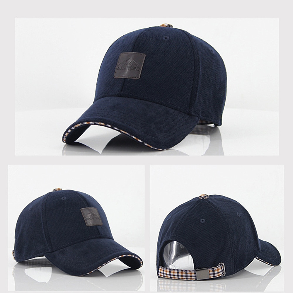 [AETRENDS] Winter Baseball Cap Caps for Men Trucker Hat 4 Colors for Choice Z-1937